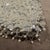 1950s Retro Silver Silk, and White Beads Hand-Crafted Italian Evening Bag For Sale - Image 4 of 9