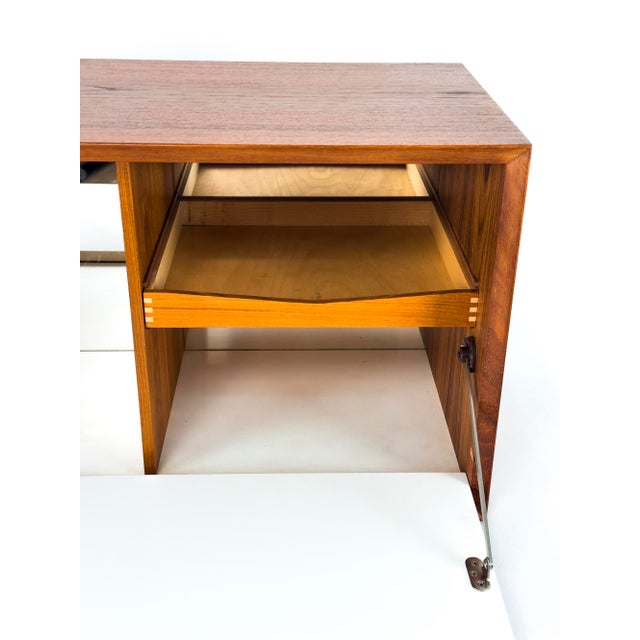 Wood Cado System Teak Wall Unit Bar Container from Poul Cadovius, 1960s For Sale - Image 7 of 18