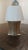 Plastic Roger Thomas Collection by Studio a Table Lamp — Gold Leaf Resin Body With Lucite Base For Sale - Image 7 of 8