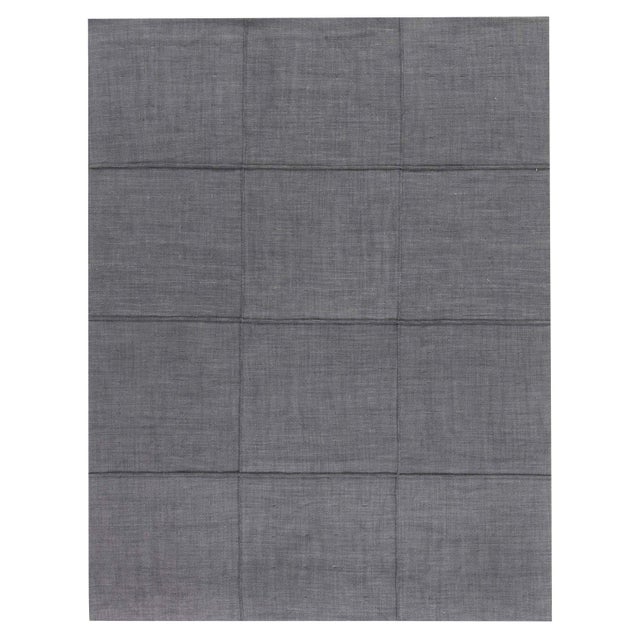 Contemporary Nuno Felt Grey Rug by Doris Leslie Blau For Sale
