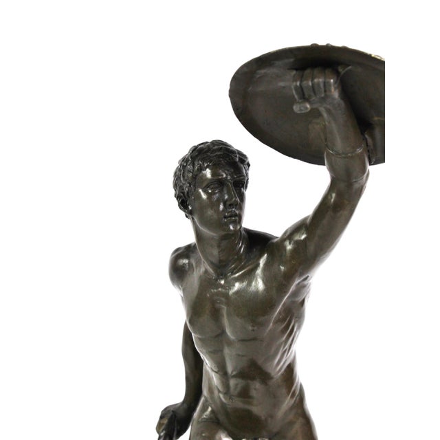 Bronze Antique 19th Century Bronze Sculpture of Soldier by Jean Dider Debut For Sale - Image 8 of 10