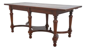 Harden Country Distressed French Cherry Small Dining or Library Table