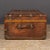 Antique Victorian Leather Travel Trunk, 1870s For Sale - Image 6 of 18