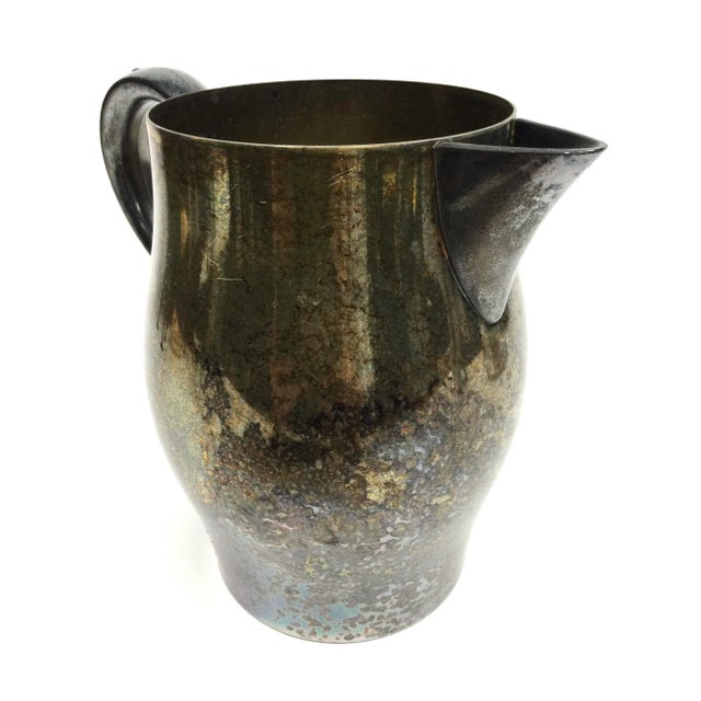 R Polishing Vintage Silverplate Oneida Water Pitcher For Sale In Portland, ME - Image 6 of 12