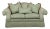 EJ Victor Vintage Camelback Loveseat Sofa For Sale