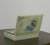 Mid-Century Modern Hand Painted Morning Glory Flower Italian Carved Alabaster Box With Brass Trim, Mid Century For Sale - Image 3 of 7