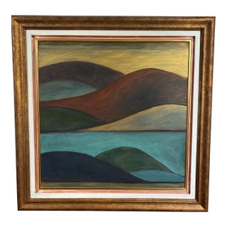 1990s "Heading South" Oil on Canvas For Sale