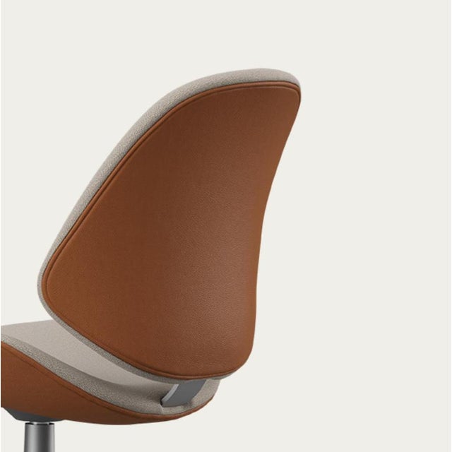 Textile Council Family Salon Chair Steelcut by Salto and Sigsgaard for OneCollection For Sale - Image 7 of 14