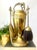 Brass Small Vintage Brass Urn Fireplace Tool Set | Made in England For Sale - Image 8 of 9