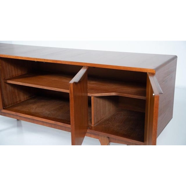 Mid-Century Modern Scandinavian Teak Sideboard, 1970s For Sale - Image 4 of 12
