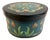 Vintage American Hand-Painted Shaker-Style Bentwood Folk Art Sewing Box For Sale