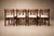 Brazilian Modern Set of Eight Chairs in Caviuna Wood & Linen, Alexandre Rapoport, 1960s For Sale - Image 16 of 16
