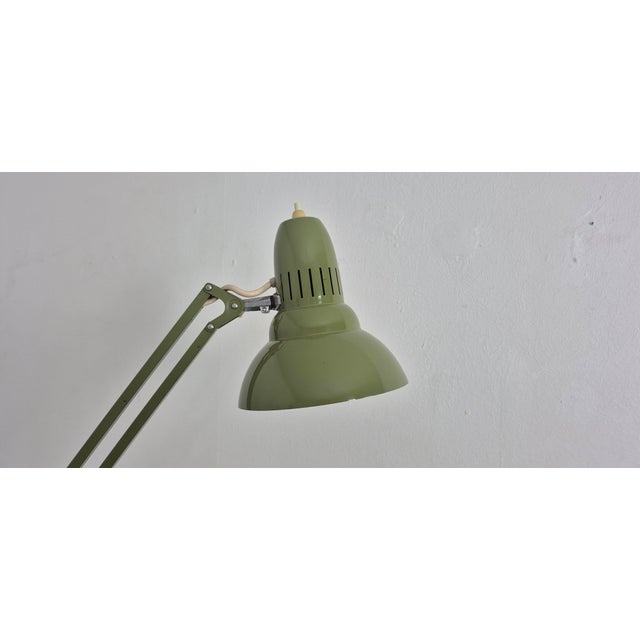 Vintage Green Table Lamp from Ledu, Sweden, 1960s For Sale - Image 10 of 18
