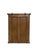 Brown Antique Oak Wall-Mounted Cabinet, 1900s For Sale - Image 8 of 14