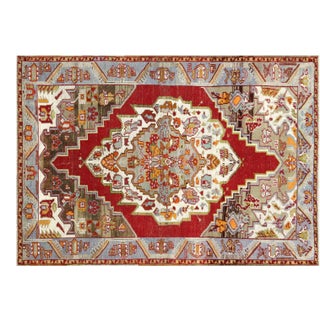 1960s Turkish Oushak Rug For Sale