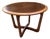 Lane Perception Walnut Ash Round Table 1968 For Sale