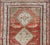 Textile Antique Kurdish Runner With Rusty Red Background and Medallions Tribal Motifs 3'5 X 10'1 For Sale - Image 7 of 14