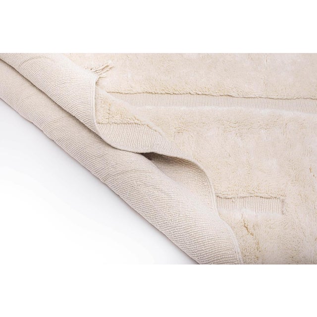 Hand-Knotted Wool Rug by Azele Studio For Sale - Image 6 of 10