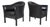 Leather Model MH80 Queen Chairs by Lars Kalmar for Mogens Hansen, Denmark, 1970s, Set of 2 For Sale