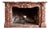 Vintage Fireplace in Marble For Sale