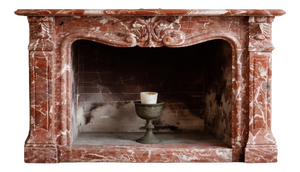 Vintage Fireplace in Marble
