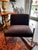 Pair of Dark Velvet Chairs For Sale - Image 4 of 8