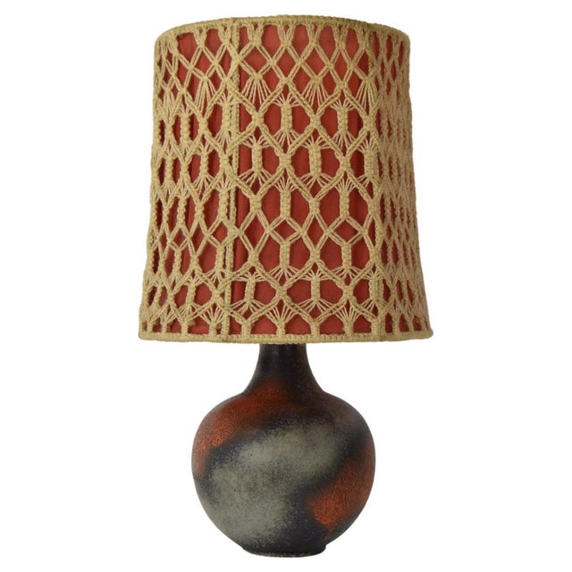 Mid-Century Ceramic Table Lamp, 1970s For Sale - Image 14 of 14