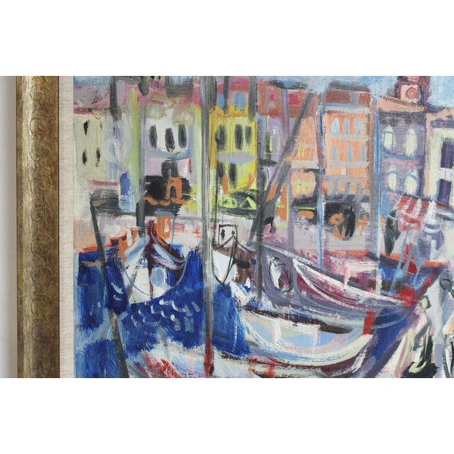 Maurice Empi, Saint Tropez, 1970s, Oil Painting on Canvas, Framed For Sale - Image 6 of 18