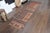 1970s Vintage Handmade Wool Cotton Red Runner Rug For Sale - Image 10 of 11