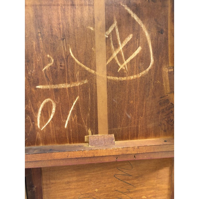 Vintage Federal Hepplewhite Farmhouse Stickley Style Sideboard Buffet Credenza For Sale - Image 18 of 18