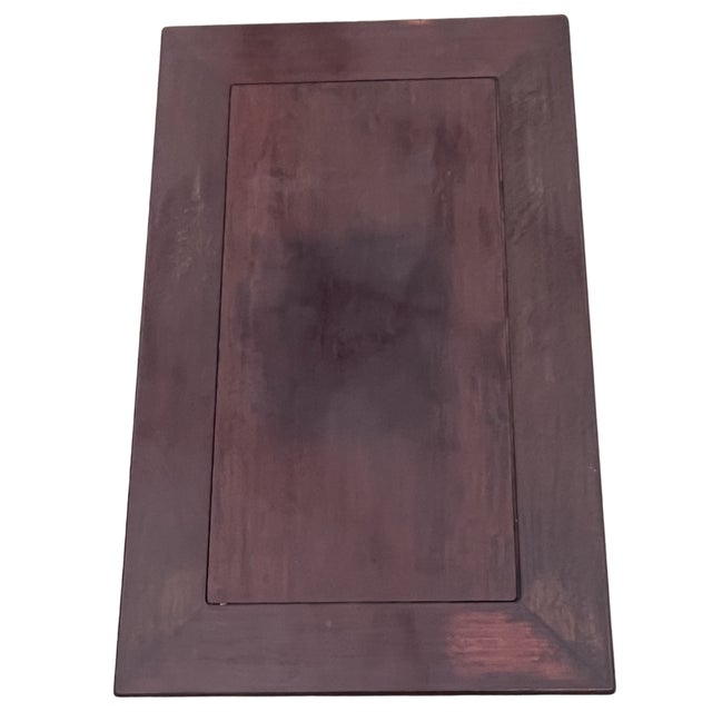 Mid 20th Century Rosewood Japanese Formal Dining Table For Sale In Kansas City - Image 6 of 7