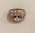 2010s 3.5 Carat Morganite and Diamond Cocktail Ring 18 Karat Rose Gold For Sale - Image 5 of 18