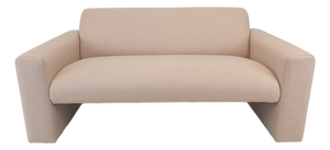 Model 691 2-Seater Sofa in Soft Pink Wool from Artifort, 1980s