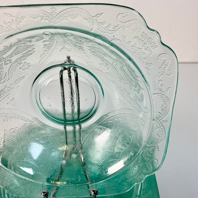 1970s Vintage Victorian Boho Chic Indiana Glass Co. Recollection Dessert Bowls - Set of 8 For Sale - Image 6 of 11
