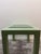 Wood Late 20th Century Faux Shagreen Green Side Table With Glass Inset Top For Sale - Image 7 of 11