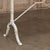 Alabaster 19th Century French Carrara Marble and Wrought Iron Bistro Table For Sale - Image 8 of 18