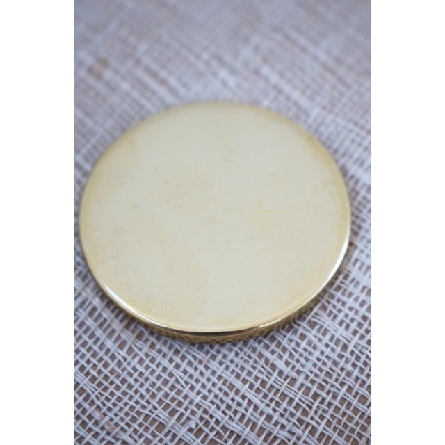 Wood Vintage Tripod Table Lamp in Teak and Brass by Rupert Nikoll, 1960s For Sale - Image 7 of 9