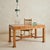 A French desk from the 1940s, defined by its hand-cut and inlaid parquetry top. The surface is composed in a geometric...