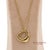 Tiffany & Co. Elsa Peretti 18k 750 Yellow Gold Open Heart Pendant Necklace For Sale In New York - Image 6 of 14