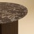 Contemporary Round Emperador Dark Marble and Smoked Oak Dining Table by Lebanto For Sale - Image 3 of 4