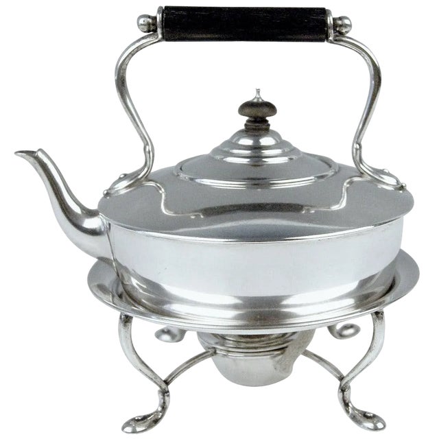 Art Nouveau Sterling Silver Tea Pot from Barnard UK, London, 1895 For Sale
