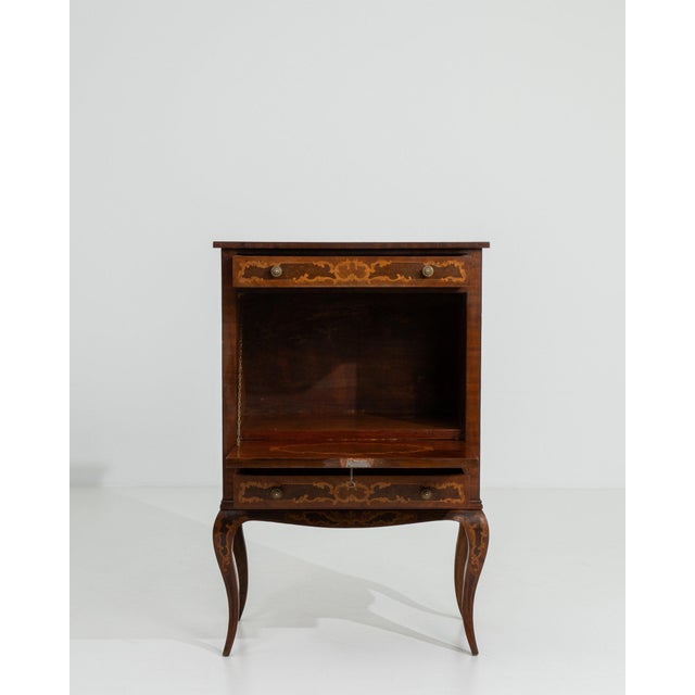 19th Century 19th Century France Louis XV Brown Wood Storage Cabinets & Cupboards For Sale - Image 5 of 11
