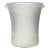 French Frosted Glass Champagne Bucket For Sale