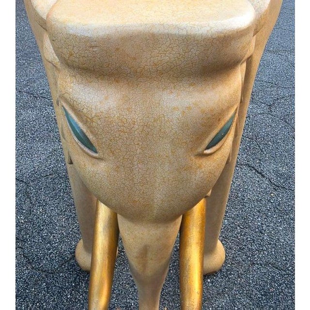 Late 20th Century Marge Carson Elephant Bar Cart [Unsigned] For Sale In Washington DC - Image 6 of 9