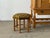 1950s Vintage Scandinavian Oak Bobbin-Turned Stool, 1950s For Sale - Image 5 of 6