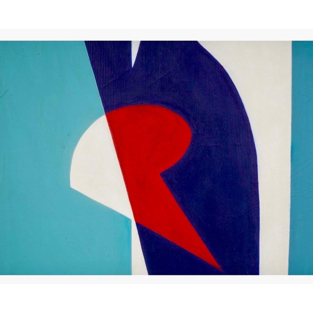 Mid 20th Century Margarita Gibbons, Large Abstract Expressionist Oil Painting Margarita Gibbons Met Opera Ballet For Sale - Image 5 of 9