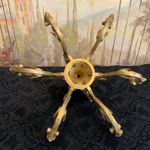 Antique Chandelier Salvage Pedestal Chairish