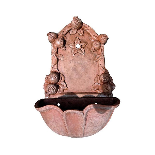 21st Century Terracotta Wall Fountain For Sale - Image 5 of 6