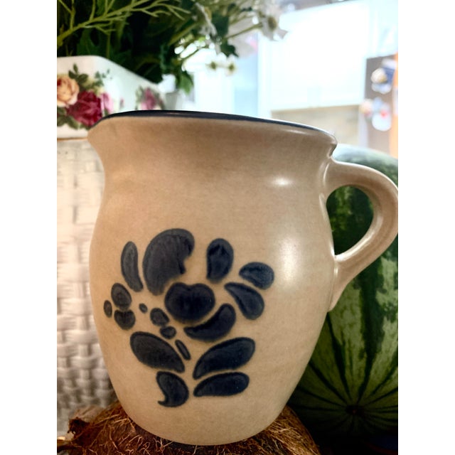 Vintage Folk Art by Pfaltzgraff Creamer Yorktown Pattern, Usa Made For Sale - Image 11 of 11