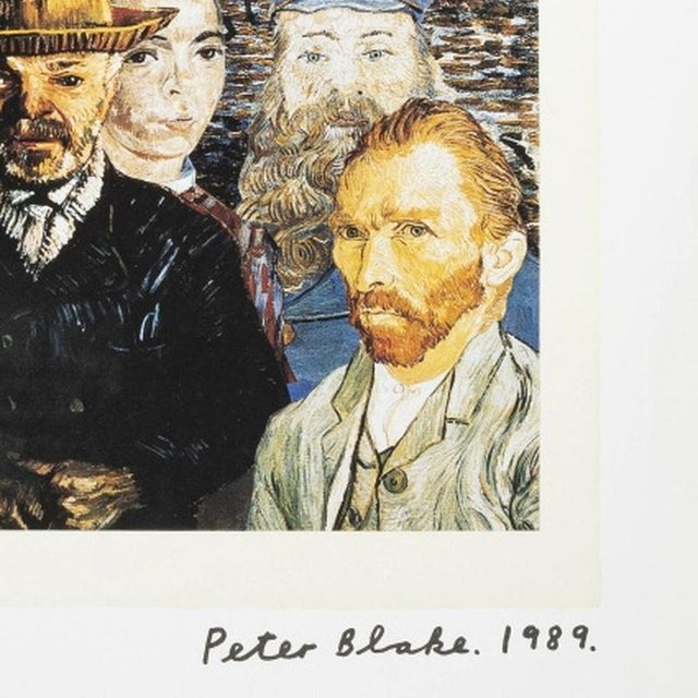 Homage to Van Gogh Poster after Peter Blake, 1990 For Sale - Image 5 of 6
